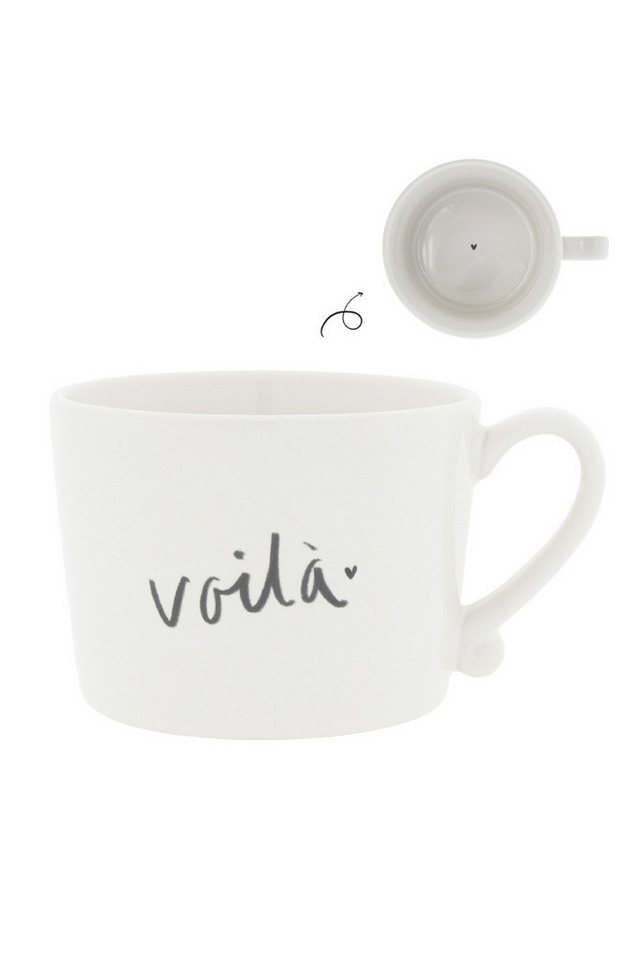Bastion Collections Geschirr-Set Tasse - VOILA - weiß Bastion Collections Geschirr-Set Tasse - VOILA - weiß von Bastion Collections