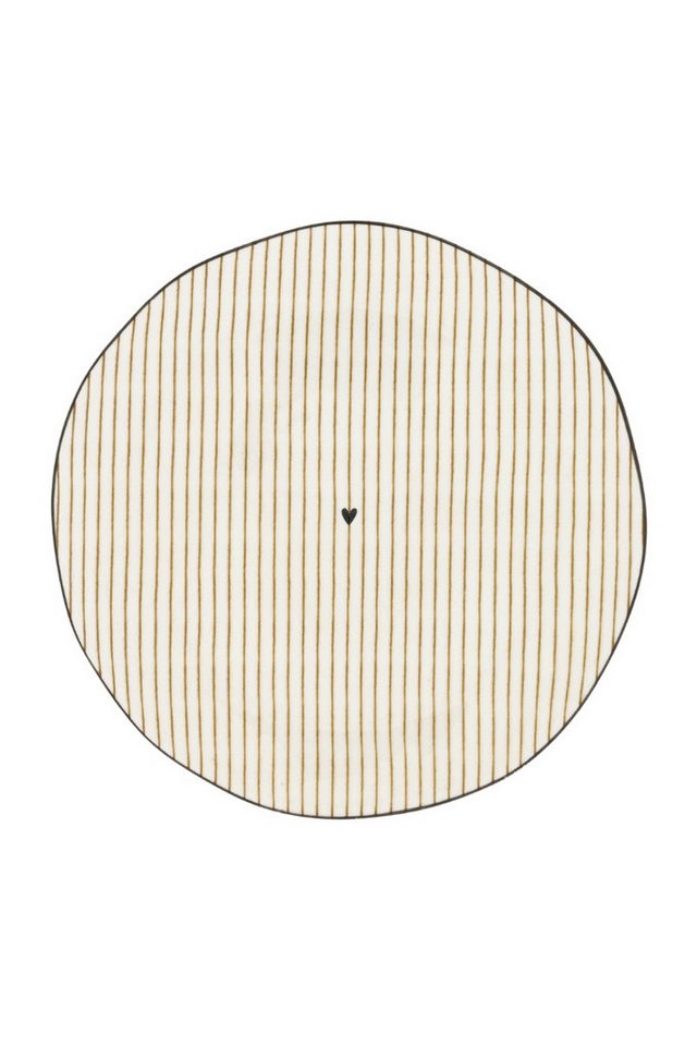 Bastion Collections Geschirr-Set Teller - HERZ/STRIPES - weiß Bastion Collections Geschirr-Set Teller - HERZ/STRIPES - weiß von Bastion Collections