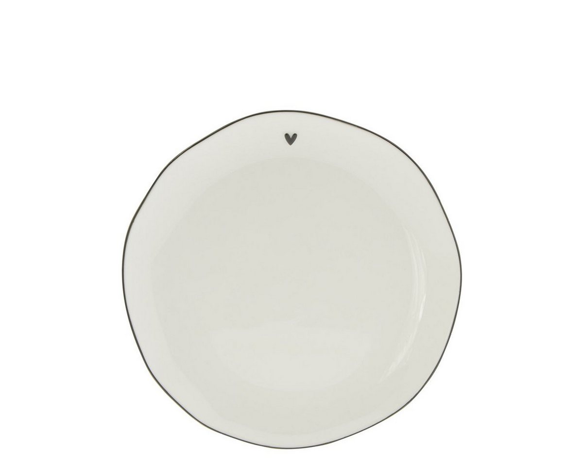 Bastion Collections Kuchenteller Schwarzes Herz, Spülmaschinengeeignet, Weiß, Motiv: schwarzes Herz Bastion Collections Kuchenteller Schwarzes Herz, Spülmaschinengeeignet, Weiß, Motiv: schwarzes Herz von Bastion Collections
