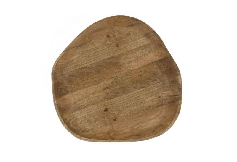 Bastion Collections Servierteller, Holz, Nur Handwäsche, Natur, Motiv: Herz von Bastion Collections
