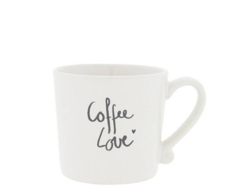 Bastion Collections Tasse Bastion Collections Coffee Lover herz schwarz/weiß von Bastion Collections