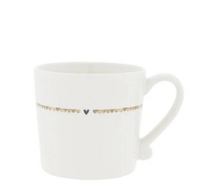 Bastion Collections Tasse Bastion Collections Streifen Karamell von Bastion Collections