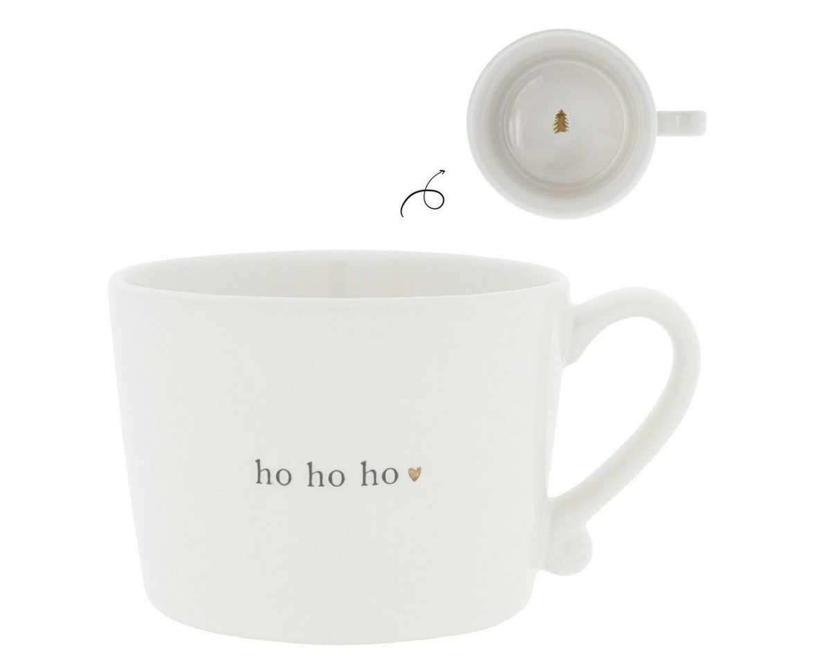 Bastion Collections Tasse Ho Ho Ho Bastion Collections weiß/schwarz von Bastion Collections
