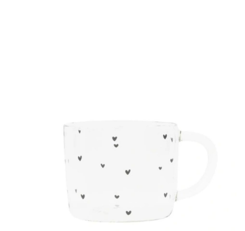 Bastion Collections Teeglas Bastion Collections viele Herzen D10cm, glas von Bastion Collections