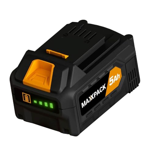 Batavia 18V 5.0Ah Akku - Verlängerte Akkulaufzeit & konstante Leistung, ideal für Hochleistungswerkzeuge, kompatibel mit 50+ Geräten. Erweitern Sie Ihre Maxxpack Collection! von Batavia