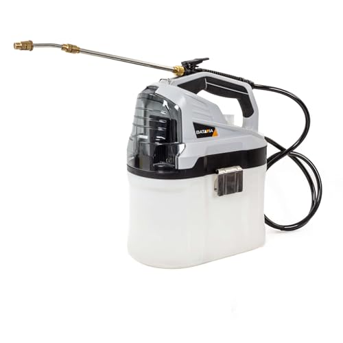 Batavia Drucksprühgerät 7.5 L 18V - Inkl. 2.0 Ah Akku / 2.4 Ah Ladegerät - Geeignet für Düngemittel, Pflanzenschutzmittel und Herbizide - Maxxpack von Batavia