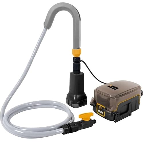 Batavia Wasserpumpe - Inkl. 2.0 Ah Akku / 2.4 Ah Ladegerät - Geeignet zum Entleeren von Schwimmbecken, Regentonnen, überfluteten Kellern und Booten. - Maxxpack von Batavia