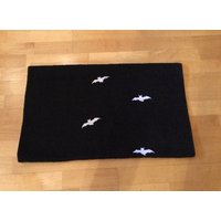 Gothic Duschtuch Fledermäuse von BatcaveDesignShop