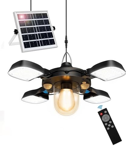 BatdTech Solar Hängelampe mit Fernbedienung, 192 LED Solarlampen für Außen Hängend mit 5M Kabel, 1200LM 5 Modi Solar Lampe Outdoor IP65 Wasserdichte Hängelampen für Garten Terrasse Balkon Pavillon BatdTech Solar Hängelampe mit Fernbedienung, 192 LED Solarlampen für Außen Hängend mit 5M Kabel, 1200LM 5 Modi Solar Lampe Outdoor IP65 Wasserdichte Hängelampen für Garten Terrasse Balkon Pavillon von BatdTech
