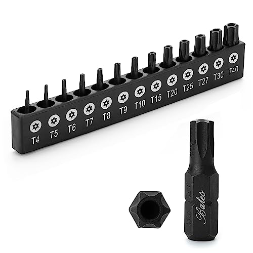 Bates Torx-Bit-Set, manipulationssicher, 13-teilig, T4-T40 Torx-Sicherheits-Bit-Set Bates Torx-Bit-Set, manipulationssicher, 13-teilig, T4-T40 Torx-Sicherheits-Bit-Set von Bates Choice