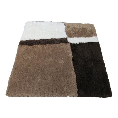 Batex Badteppich Badematte Edris Beige Weiß Dunkelbraun Braun ca.60 x 60 cm Batex Badteppich Badematte Edris Beige Weiß Dunkelbraun Braun ca.60 x 60 cm von Batex