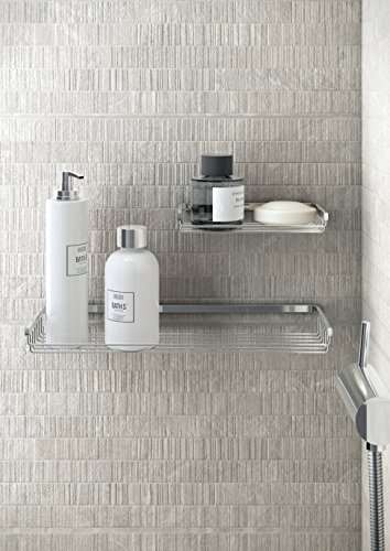 Bath + by Cosmic b-container – Container chrom (20 x 10.5 x 3 cm) von Bath+ by Cosmic