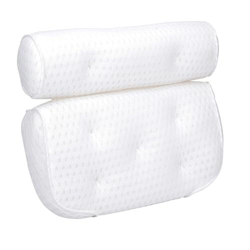 Bath & Shower Badekissen - Befestigung mit Saugnäpfen - Haken zum Aufhängen - Wasserfest von Bath & Shower