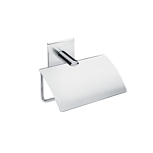 Bath + Toilettenpapierhalter mit Deckel Duo Square von COSMIC
