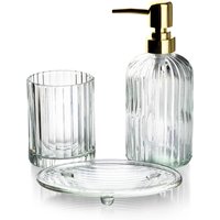 BathLAB by MONDEX | 3-teiliges Badezimmerset Ari von BathLAB by MONDEX