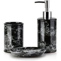 BathLAB by MONDEX | Dreiteiliges Badezimmerset Olivia von BathLAB by MONDEX
