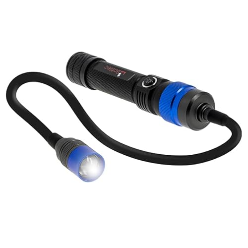 BATILEC - Wiederaufladbare Taschenlampe 3-in-1, ultra leistungsstark, 600 lm – Vielseitigkeit und Leistung von Batilec