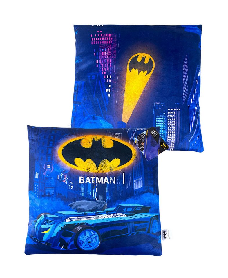 Batman Dekokissen DC Comics, Zimmerdeko - Kuschelkissen 40 x 40 cm von Batman