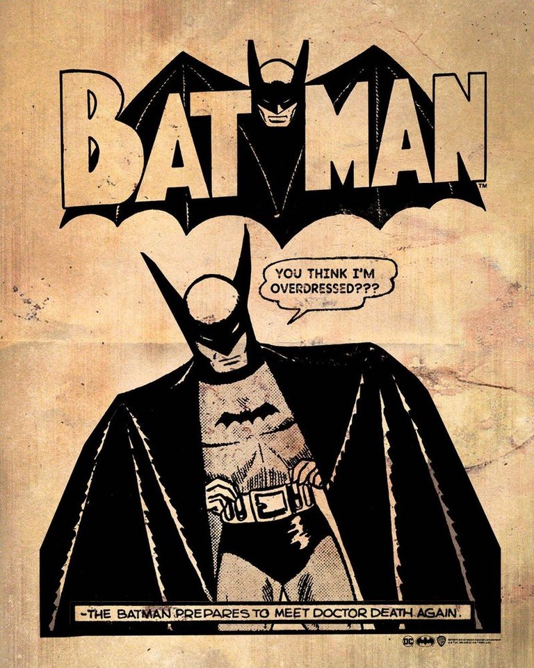 Batman Poster von Batman