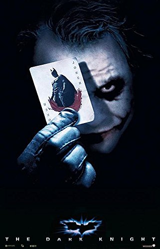 Batman - The Dark Knight Poster (68cm x 98cm) + 2 St. Schwarze Posterleisten mit Aufhängung von Batman