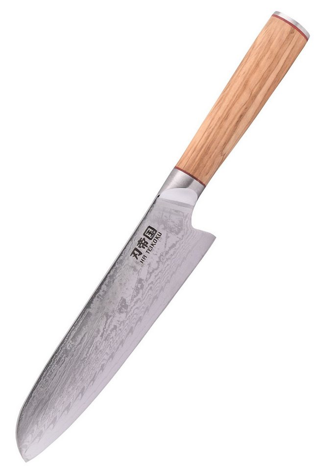 Battle Merchant Asiamesser Santoku, Damaststahl von Battle Merchant