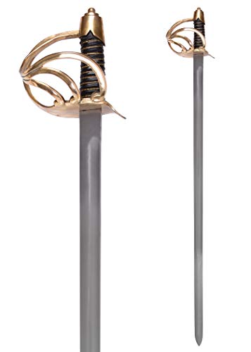 Schwert der Schweren Kavallerie mit Stahlscheide von Battle-Merchant