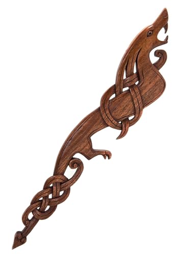 Wandschmuck Wandbild Wikinger Drache aus Holz, rechts schauend Schnitzwerk LARP Mittelalter Wikinger Thor Wandschmuck Wandbild Wikinger Drache aus Holz, rechts schauend Schnitzwerk LARP Mittelalter Wikinger Thor von Battle-Merchant