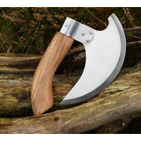 Pizzaschneider Wiegemesser - Wikinger Bartaxt Für Pizza Kräuter Geschenk Idee Pizzaschneider Wiegemesser - Wikinger Bartaxt Für Pizza Kräuter Geschenk Idee von BattleMerchantStore