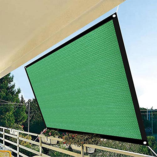 Sonnensegel Wasserdicht Sonnensegel Rechteckig mit Seile Sonnensegel Balkon 95% UV-Schutz Schattiernetz Geeignet für Balkon Schwimmbad Terrasse Garten Camping Outdoor (3x4m, 03 grün) von Battnot