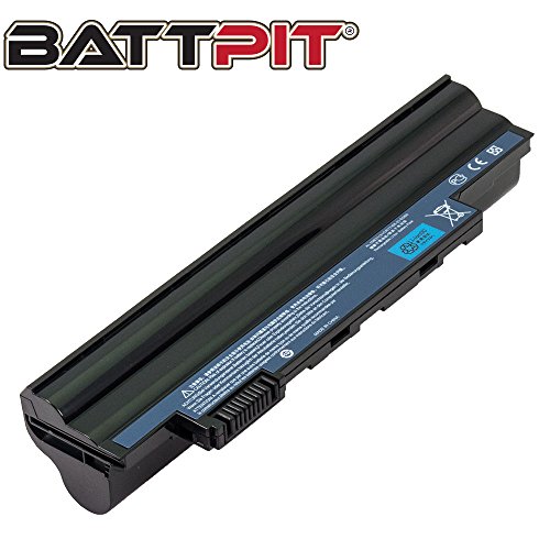 Battpit Laptop Akku für Acer AL10A31 AL10B31 BT.00603.121 Aspire One 522 D255 D255E D260 D260-2981 Aspire One Happy Happy2 Happy-1101 - [6 Zellen/4400mAh/49Wh] von Battpit