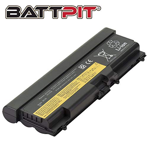 BattPit Laptop Akku für Lenovo 42T4795 42T4756 42T4790 42T4791 42T4751 51J0500 0A36302 ThinkPad T410 T410i T420 T510 T520 L412 L420 L512 W510 W520 SL410 SL510 Edge 15 - [9 Zellen/6600mAh/71Wh] von Battpit