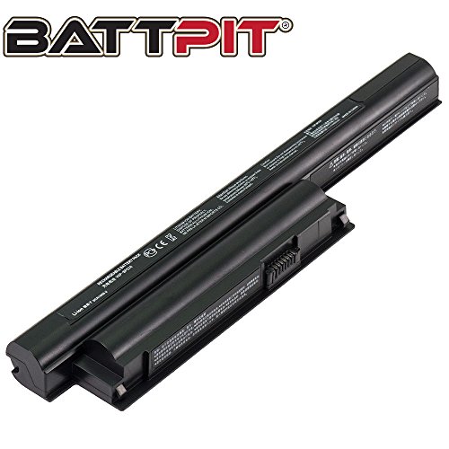 BattPit Laptop Akku für Sony VGP-BPL26 VGP-BPS26 VGP-BPS26A VPCEJ3T1E VPCEH2F1E VPCEH3N1E VPCEH3N6E VPCEL2S1E VPCEJ1Z1E - [6 Zellen/4400mAh/49Wh] von Battpit