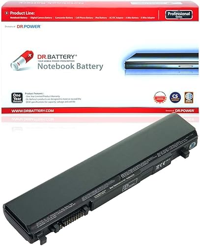 Battpit Laptop Akku für Toshiba PA5043U-1BRS PA3832U-1BRS PA3831U-1BRS PABAS249 Portege/Satellite/Tecra R630 R700 R705 R830 R840 R930 R940 - [6 Zellen/4400mAh/48Wh] von Battpit