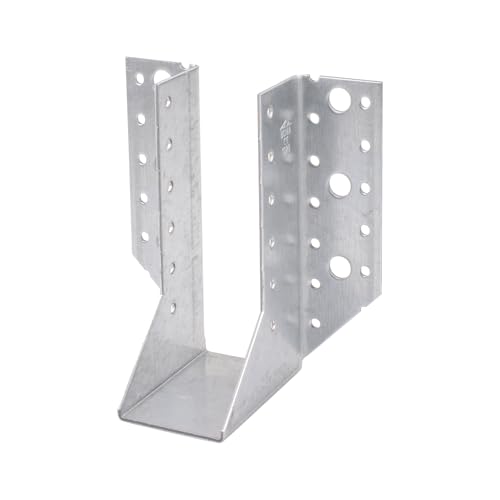 Balkenschuh 50x145 außenliegend galvanisch verzinkt – Balkenträger aus Stahl mit 2 mm Materialstärke ETA zertifiziert 1 Stück von Bau Handwerker Service 24