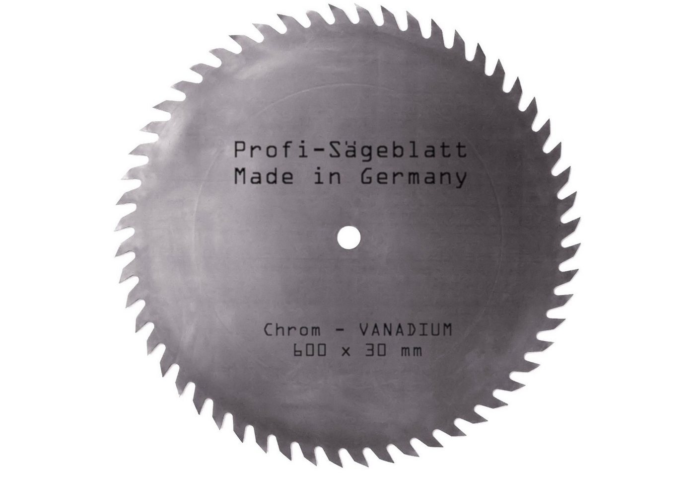 BauSupermarkt24 Kreissägeblatt CV Sägeblatt 600 x 30 mm Brenn-Holzsägeblatt für Brenn-Holzsäge von BauSupermarkt24