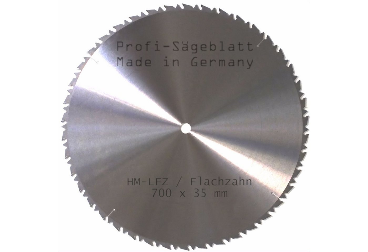 BauSupermarkt24 Kreissägeblatt HM LFZ Sägeblatt 700 x 35 mm Kreissägeblatt für Brenn-Holz-Säge von BauSupermarkt24