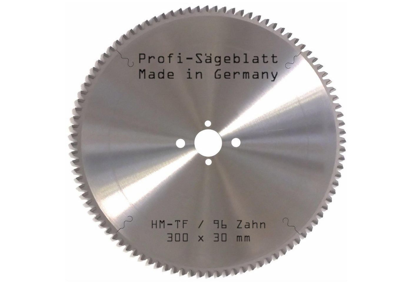 BauSupermarkt24 Kreissägeblatt HM Sägeblatt 300 x 30 mm 96 x TFN-Zahn Kreissägeblatt für Kreissäge von BauSupermarkt24