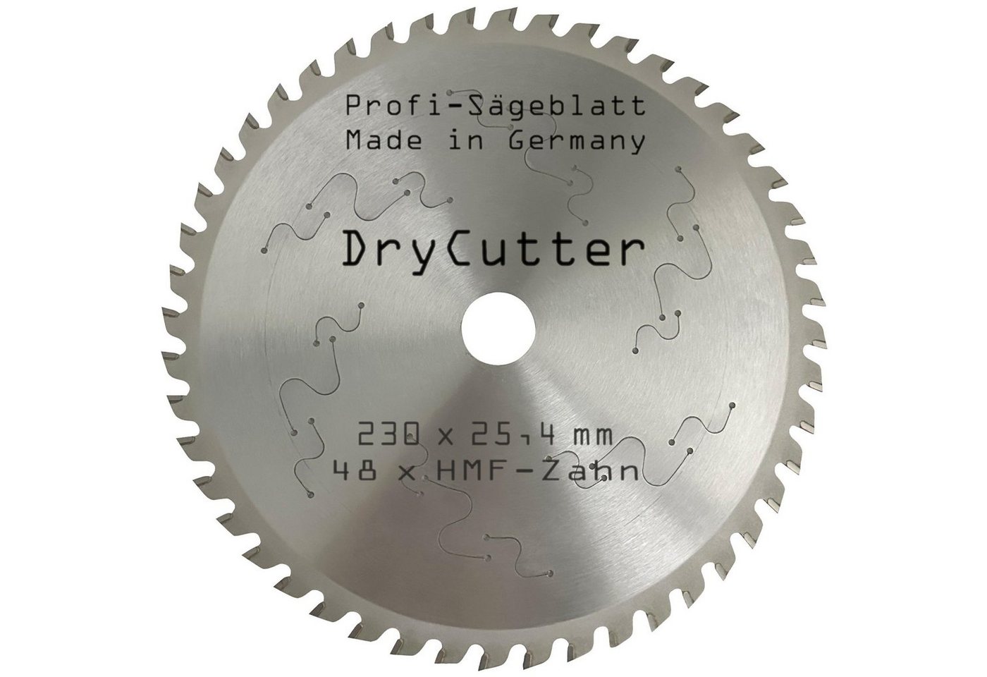 BauSupermarkt24 Kreissägeblatt Sägeblatt Dry-Cutter 230 x 25,4 mm für Kreissäge Alu Kunstoff Stahl von BauSupermarkt24