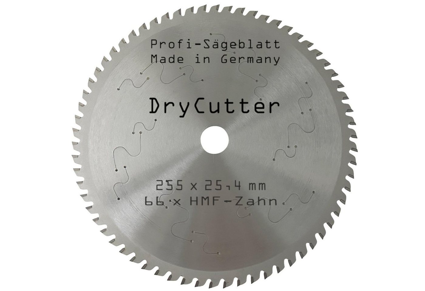 BauSupermarkt24 Kreissägeblatt Sägeblatt Dry-Cutter 255 x 25,4 mm für Kreissäge Alu Kunstoff Stahl von BauSupermarkt24
