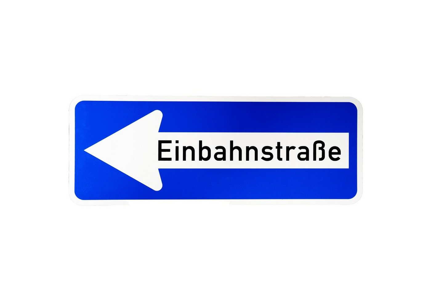 BauSupermarkt24 Metallschild ORIGINAL VZ Nr. 220-10 * Einbahnstraße linksweisend * Straßenschild von BauSupermarkt24