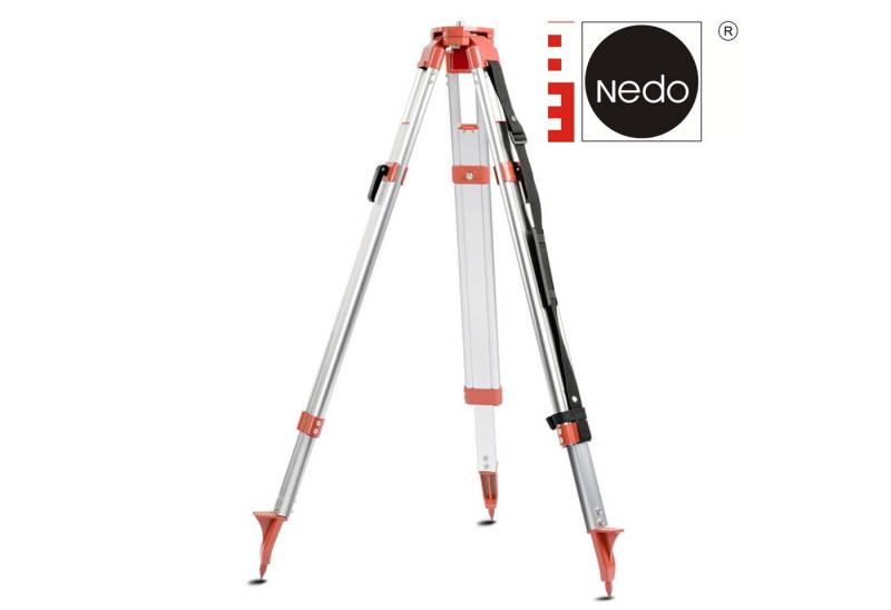 BauSupermarkt24 Rollbandmaß Nivellierstativ 95 - 159 cm Baustativ von BauSupermarkt24