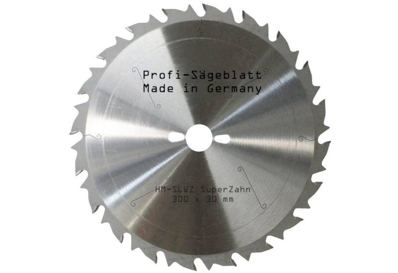 BauSupermarkt24 Sägeblatt HM-Sägeblatt 300x30mm Z20 SUPER-LWZ Wechselzahn HM-Bau Kreissäge, SLWZ von BauSupermarkt24