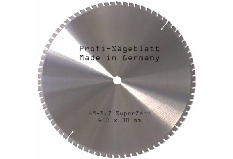 BauSupermarkt24 Sägeblatt HM - Sägeblatt 600 x 30 mm 78SWZ, SWZ von BauSupermarkt24