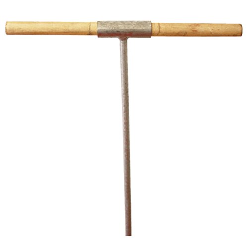 Erdlochbohrer 200 mm DN verzinkt Erdbohrer 20 cm Lochbohrer Handbohrer Pfahlbohrer Gartenbohrer Palisadenbohrer Handerdbohrer Erdbohrgerät von BauSupermarkt24