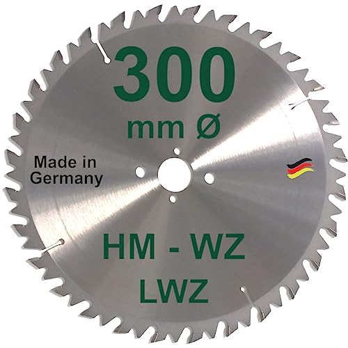 HM Sägeblatt 300 x 30 mm LWZ Hartmetall Präzision Kreissägeblatt 300mm Wechselzahn mit Spanabweiser für Naturholz Brennholz Hartholz Leimholz Wippsäge Tischkreissäge Kreissäge Kappsäge Brennholzsäge HM Sägeblatt 300 x 30 mm LWZ Hartmetall Präzision Kreissägeblatt 300mm Wechselzahn mit Spanabweiser für Naturholz Brennholz Hartholz Leimholz Wippsäge Tischkreissäge Kreissäge Kappsäge Brennholzsäge von BauSupermarkt24