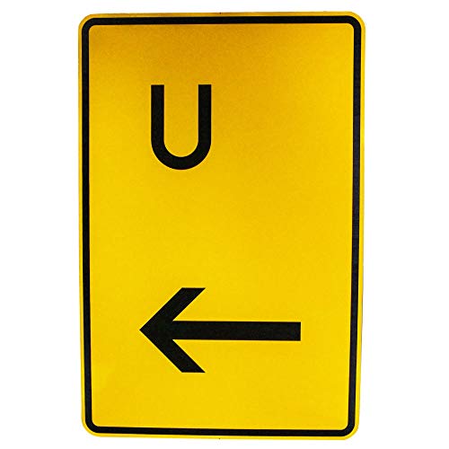 ORIGINAL Verkehrsschild 455.1-11" Ankündigung Fortsetzung Umleitung hier links " Verkehrszeichen Schild Straßenschild Zusatzschild Verkehrsschilder Verkehrsschild Straßenzeichen 900 x 600 mm von BauSupermarkt24