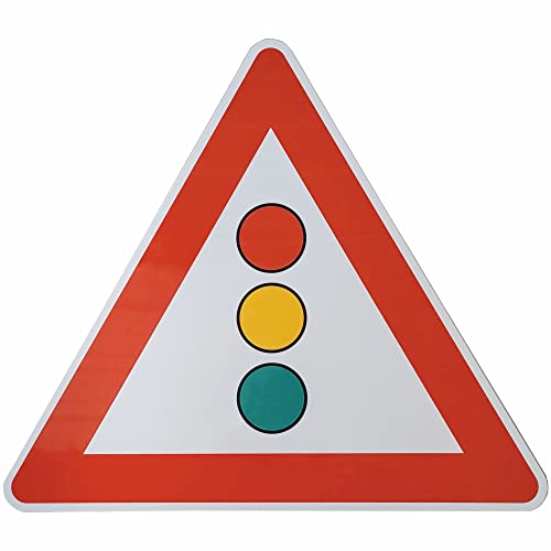 Original Verkehrsschild Nr. 131 RA1 SL 900 mm Lichtzeichenanlage Verkehrszeichen Folie Typ 1 Straßenschild Ampel nach StVO und RAL-Gütebedingungen von BauSupermarkt24