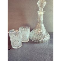 Libbey Cambridge Ship Dekanter Klarglas Whisky Barware Vintage Mcm Gläser Auch Libbey Cambridge Ship Dekanter Klarglas Whisky Barware Vintage Mcm Gläser Auch von BaublesBowsToo