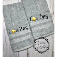 C M Rag Badezimmerhandtuch C M Rag Badezimmerhandtuch von BaublesByAshley
