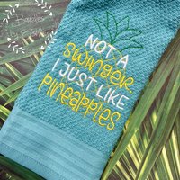 Not A Swinger, I Just Like Ananas Küchenhandtuch | Witziges Handtuch Not A Swinger, I Just Like Ananas Küchenhandtuch | Witziges Handtuch von BaublesByAshley